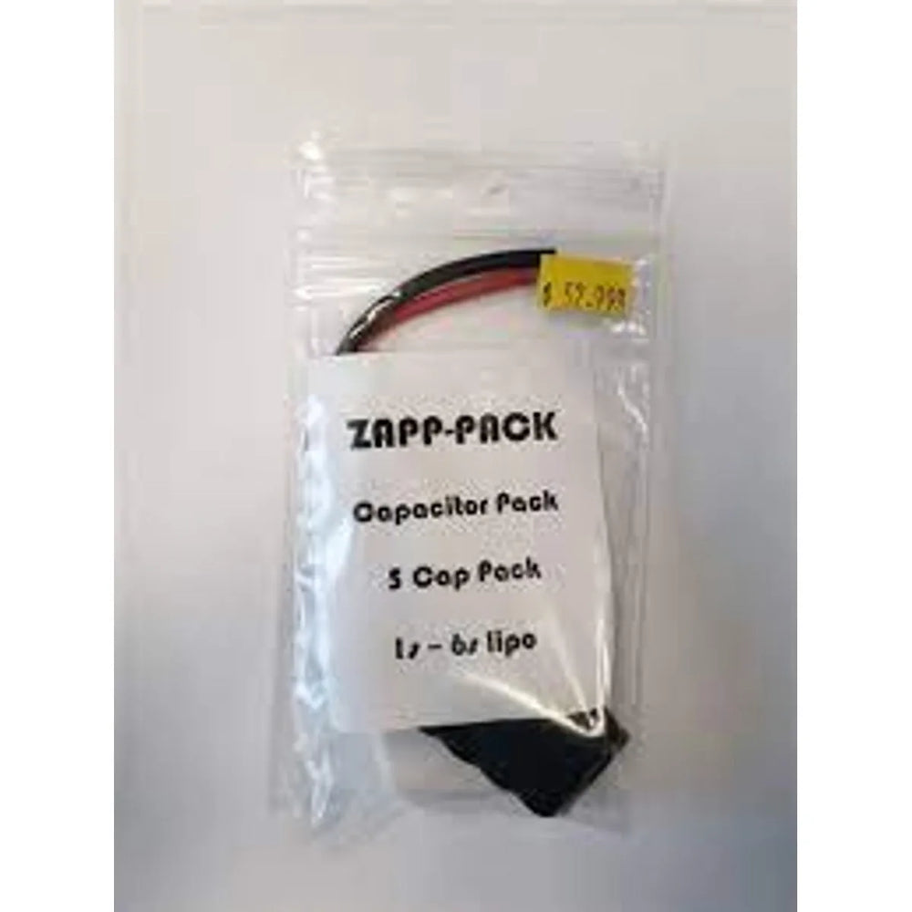Zapp-Pack Capacitor Pack 5 Cap Pack (1s-6s lipo) NIB