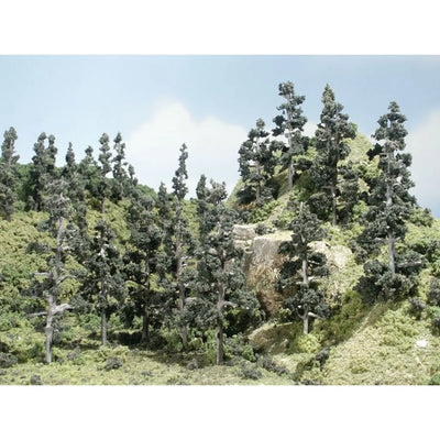 Ensemble de 24 pins Forêt Woodland Scenics échelle HO