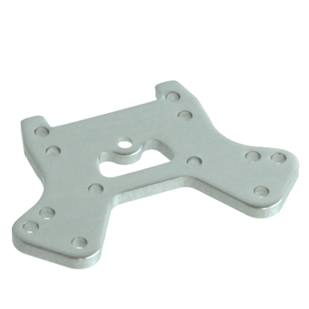 Tour d'amortisseur arrière en aluminium (argenté)(1 pièce)
