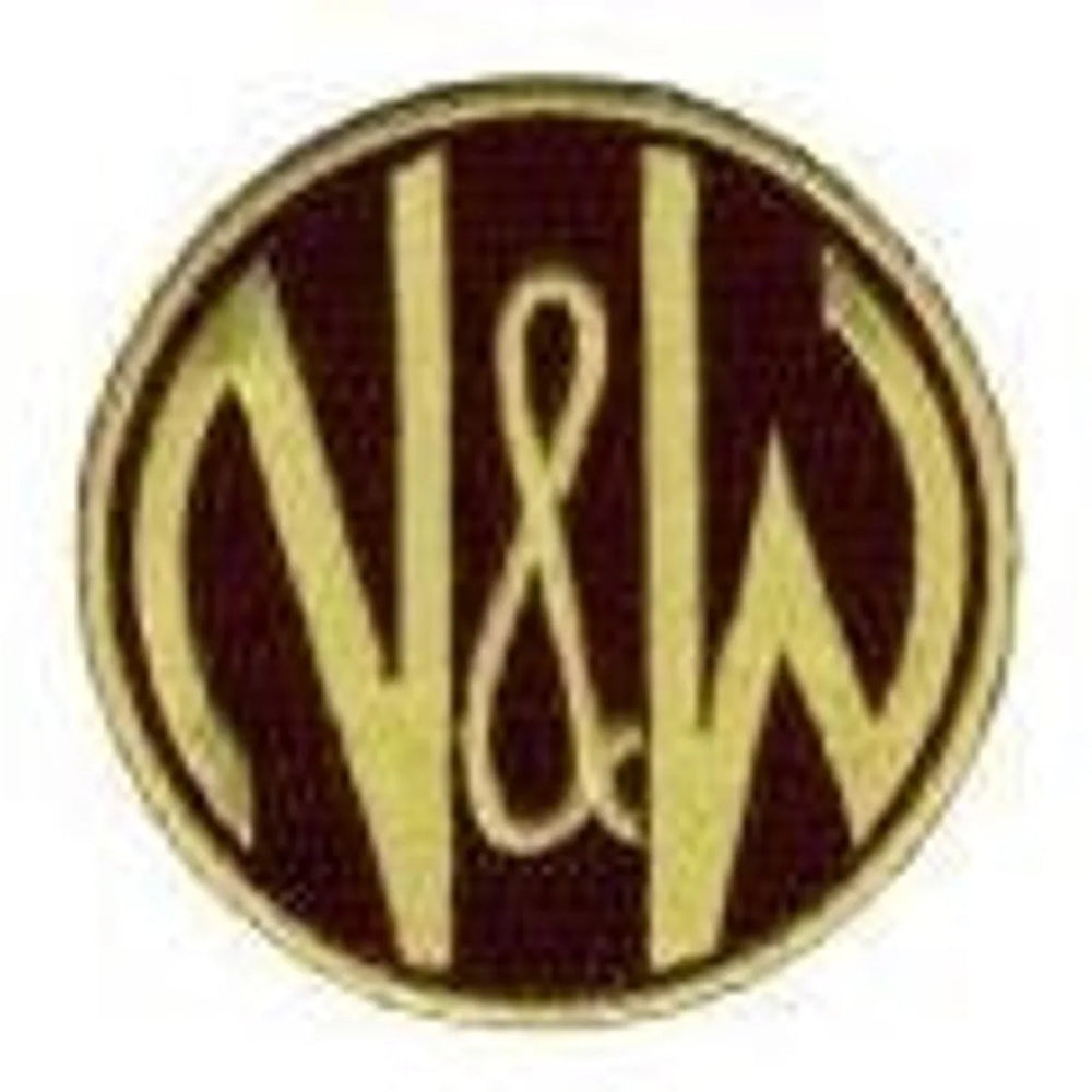 Patch de chemin de fer Sundance Marketing Norfolk & Western, brun et or, neuf dans sa boîte