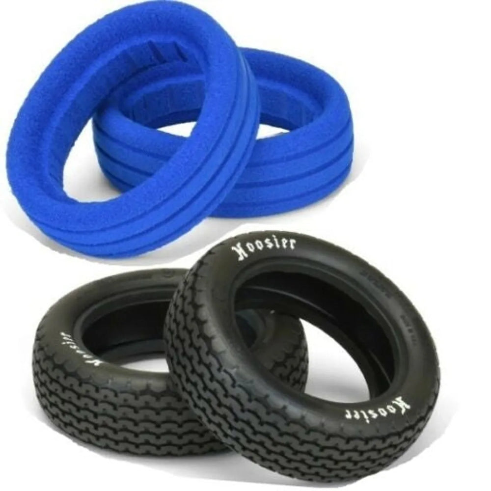 Pneus Pro-Line 8275-02 Hoosier Super Chain Link Dirt Oval 2.2" 2WD pour buggy avant (2) NIB