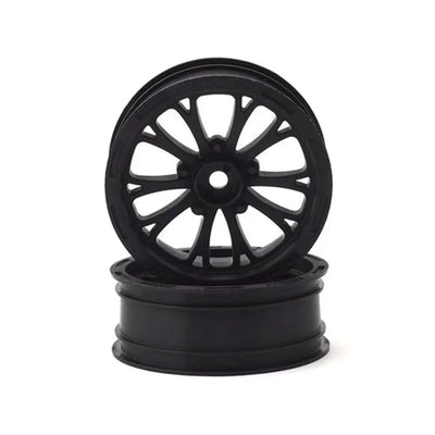 Pro-Line 2775-03 2WD Pomona Drag Spec 2.2" Front Drag Racing Wheels (2) w/ 12mm Hex (Black) NIB