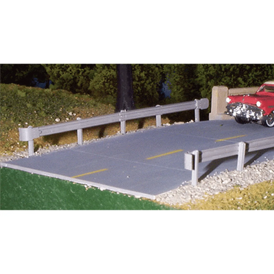 Pikestuff 541-0013 HO Highway Guardrails Pkg of 6 KIT NIB