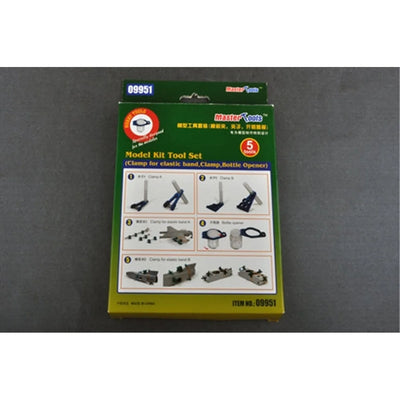 Ensemble d'outils pour maquettes Master Tools 09951 (pince pour élastique, pince, décapsuleur) NEUF