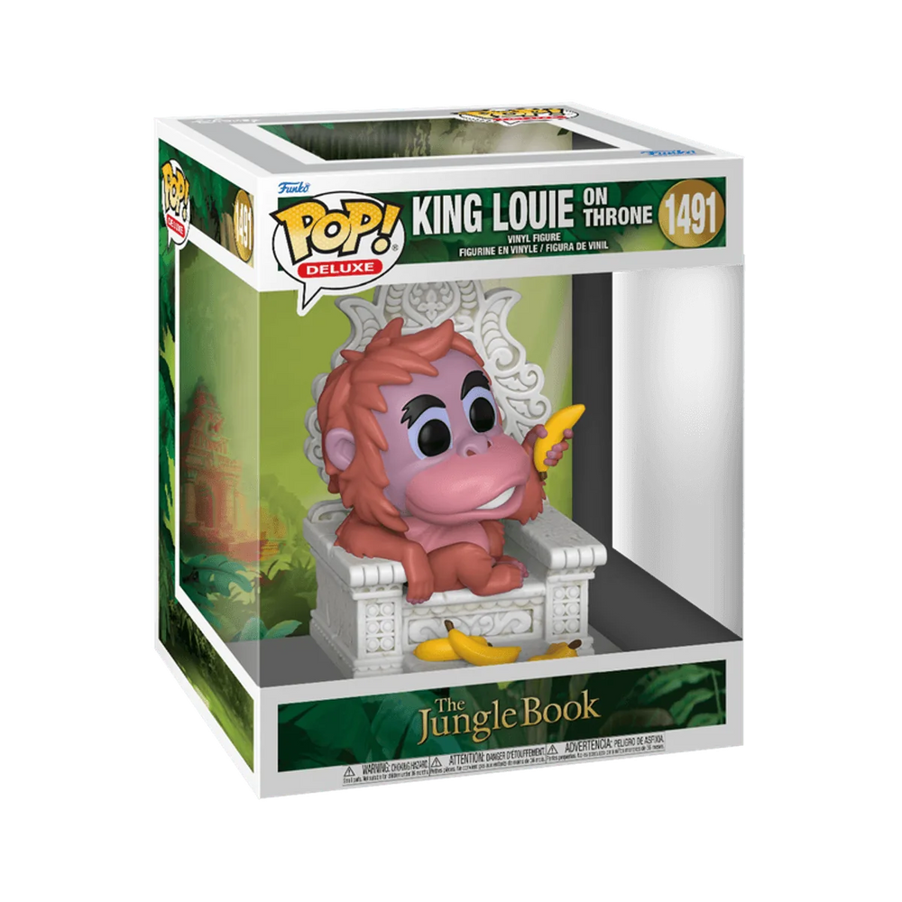 POP! The Jungle Book - Roi Louie sur son trône