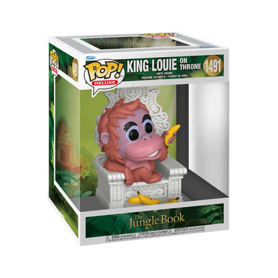 POP! The Jungle Book - Roi Louie sur son trône