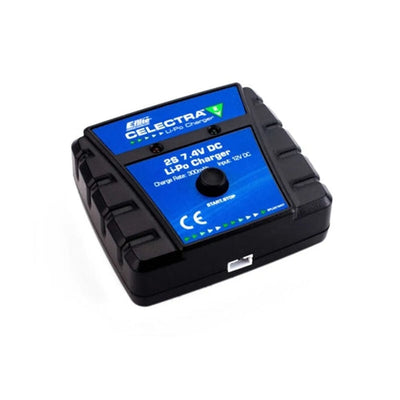 Chargeur Li-Po E-Flite EFLUC1007 Celectra 2S 7,4V CC (bloc d'alimentation requis) NIB