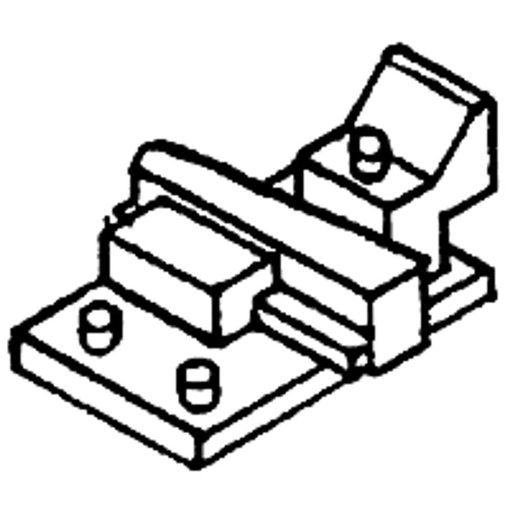 Details West RB-919 HO Turnout Rail Braces Adjustable Pkg of 12 NIB