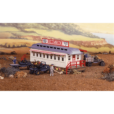 Campbell Scale Models 432 HO Donna's Diner KIT NIB