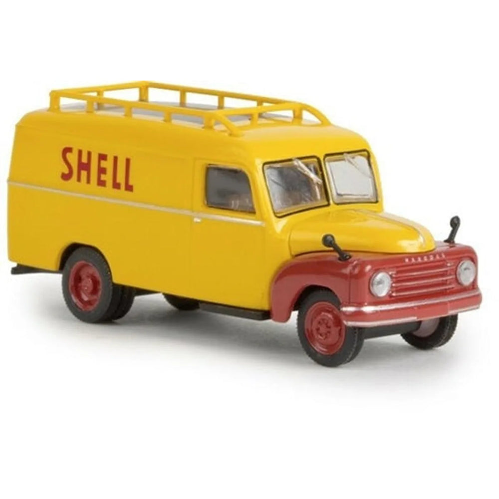 Brekina Automodelle 58157 HO Starline models Hanomag L 28 Kastenwagen assemblé NIB