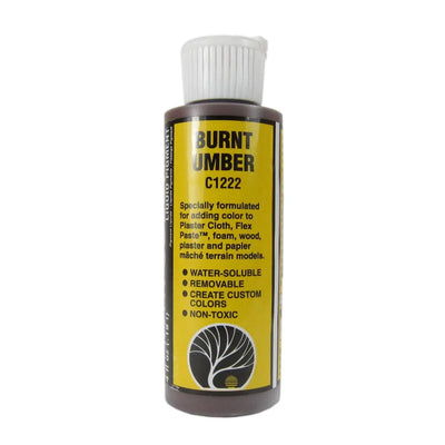 Woodland Scenics Pigment Liquide Couleurs de Terre Terre d'Ombre Brûlée Bouteille de 4 oz (118 mL)