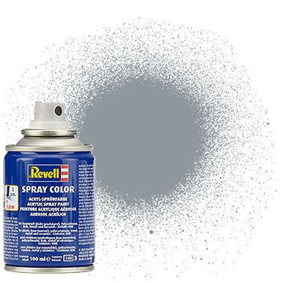 Revell Peinture en aérosol Acrylique Métallique Acier 100ml
