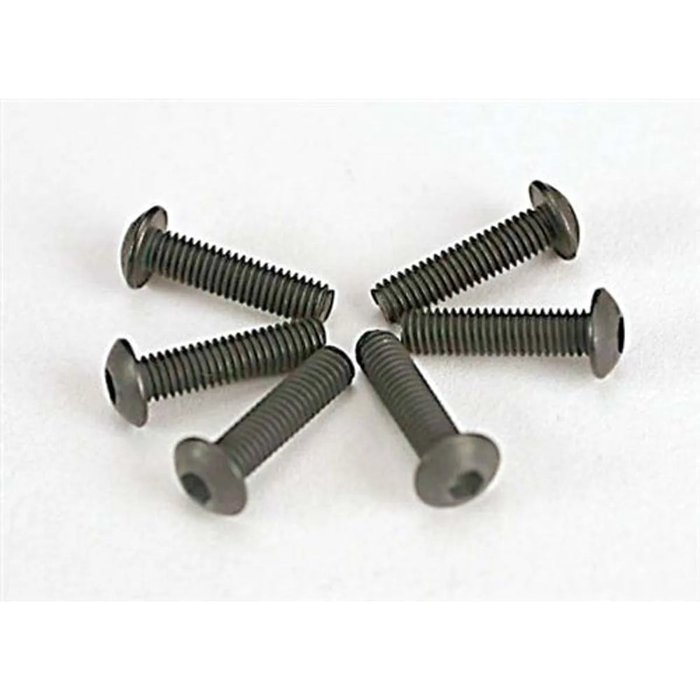 Traxxas Vis à tête bombée 3x12mm (entraînement hexagonal) (6)