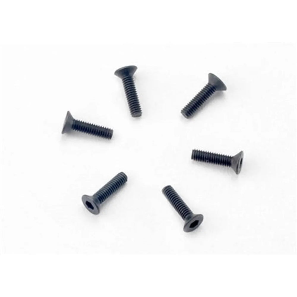 Traxxas 2523 2.5x10mm Countersunk Machine Screws (Hex Drive) (6) NIB