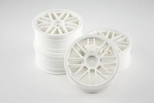 Gravity RC GRC129W GT Spoke Wheel (White) (4)