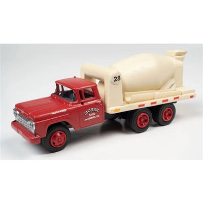Classic Metal Works - Mini Metals 30615 HO Camionnette Lourd 1960 Ford Ciment/Béton Morse Sand & Gravel Assemblé NIB