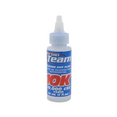 Team Associated 5455 Fluide de différentiel en silicone 10 000 cSt 59 mL 2 oz liq. NIB