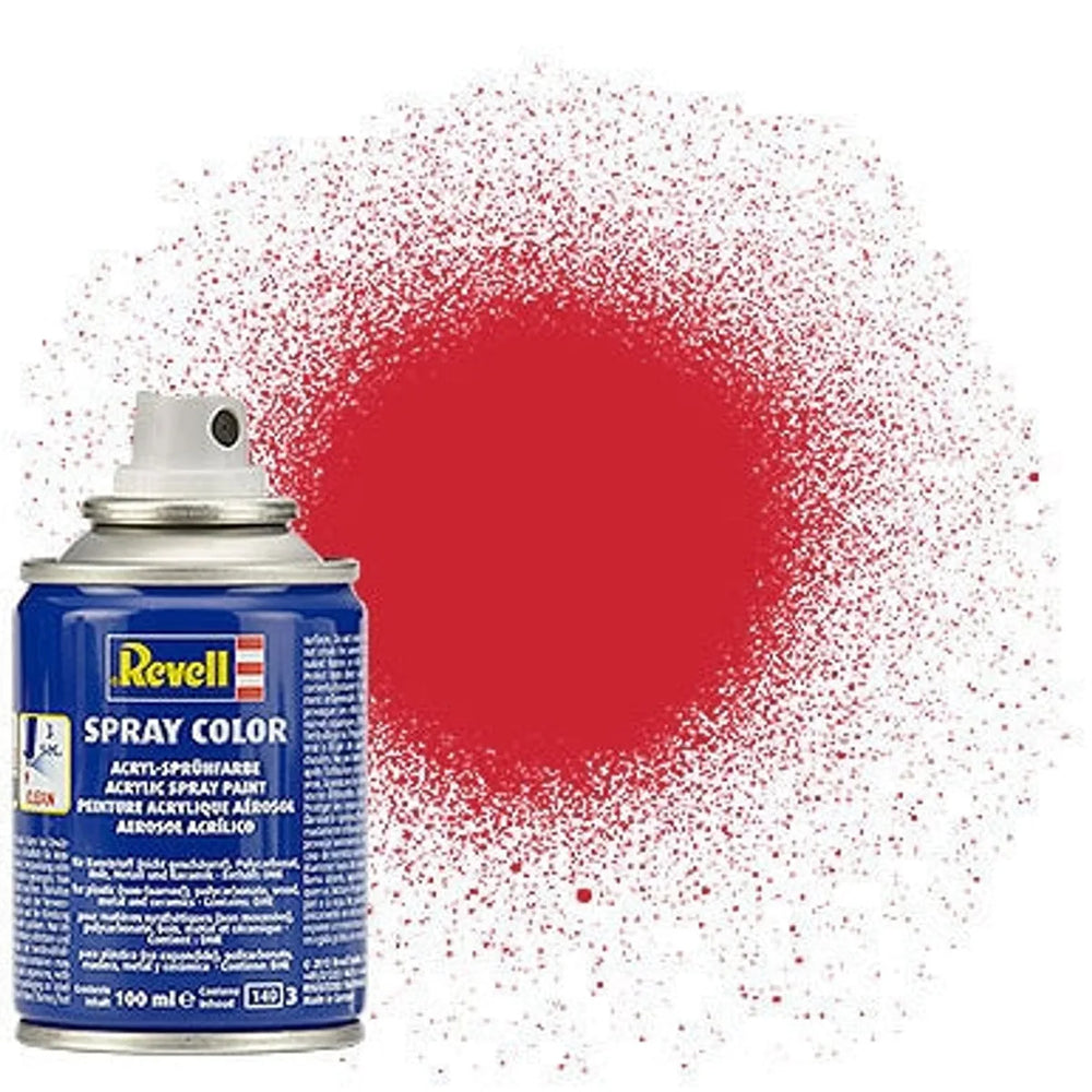 Revell Rouge Ardent Satin Acrylique en Aérosol 100ml