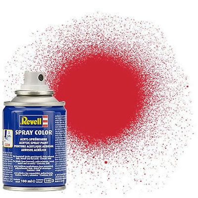 Revell Rouge Ardent Satin Acrylique en Aérosol 100ml