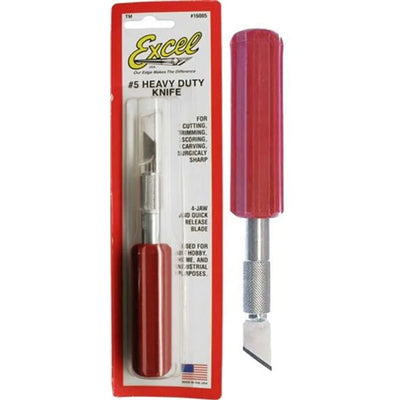 Couteau Excel 16005 K5 robuste avec capuchon de sécurité NIB