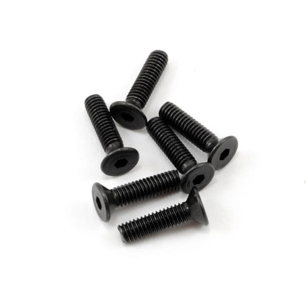 Team Associated 31350 2.5x10mm Flat Head Screw (6) NIB