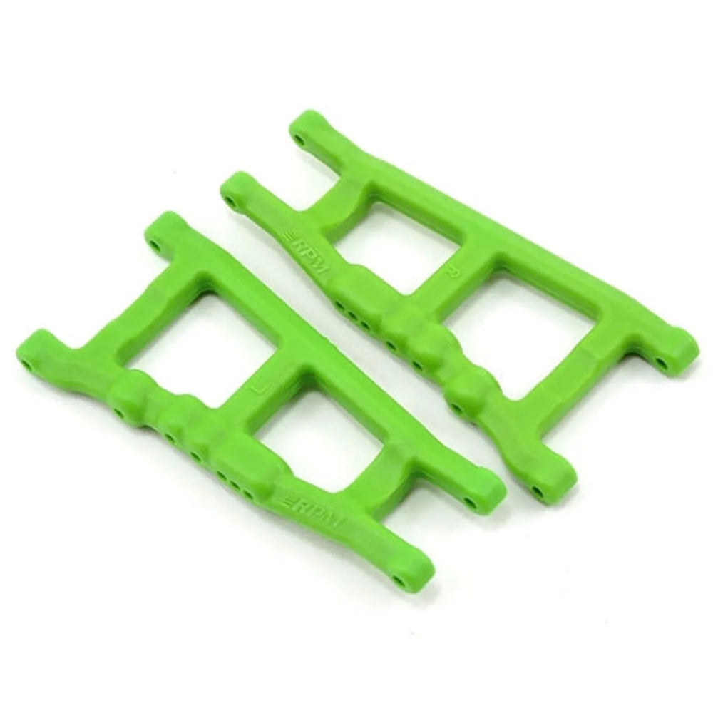 Ensemble de bras triangulaires avant/arrière RPM 80704 Traxxas 4x4 (vert) (2) NIB