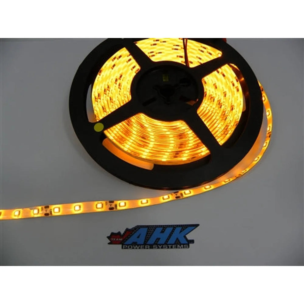 TeamAHK BANDEAU LED ÉTANCHE HAUTE DENSITÉ FLEXIBLE - JAUNE (1 PIED)