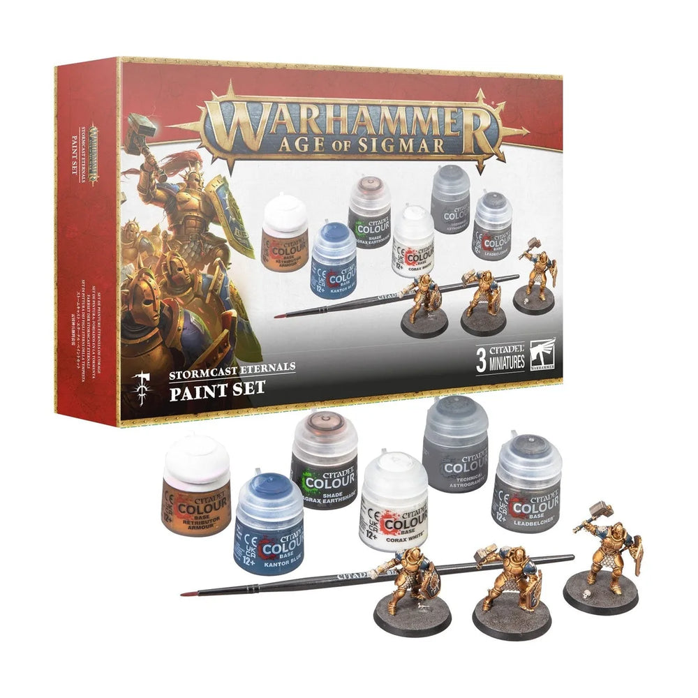Warhammer Age of Sigmar : Ensemble de Stormcast et Peinture