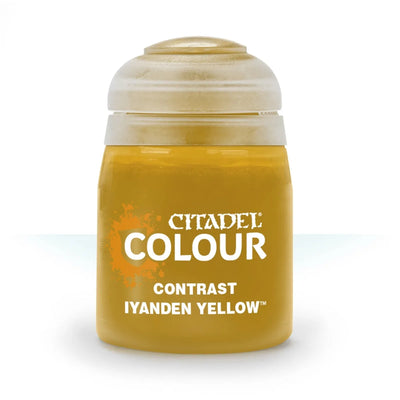 Citadel Couleur : Peinture Acrylique Iyanden Yellow Contrast 18ml