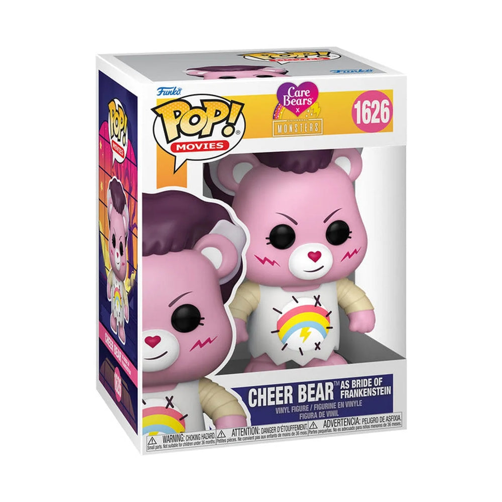 POP! Care Bears x Universal Monsters - Cheer Bear en Mariée de Frankenstein
