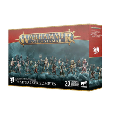 Warhammer Age of Sigmar : Soulblight Gravelords Zombies Mortels