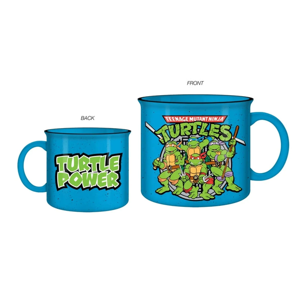 Tasses de camping classiques TMNT Groupe 20 oz en céramique