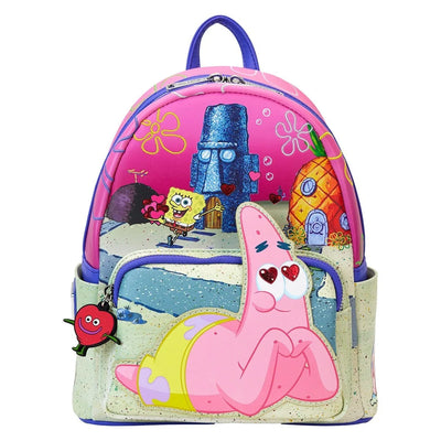 Loungefly Bob Éponge - Sac à dos mini « Amour d'amitié »