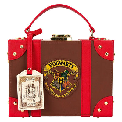 Loungefly Harry Potter Hogwarts Express Luggage Crossbody Purse