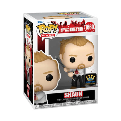POP! L'Armée des morts - Shaun avec queue de billard, Édition Spéciale Exclusive