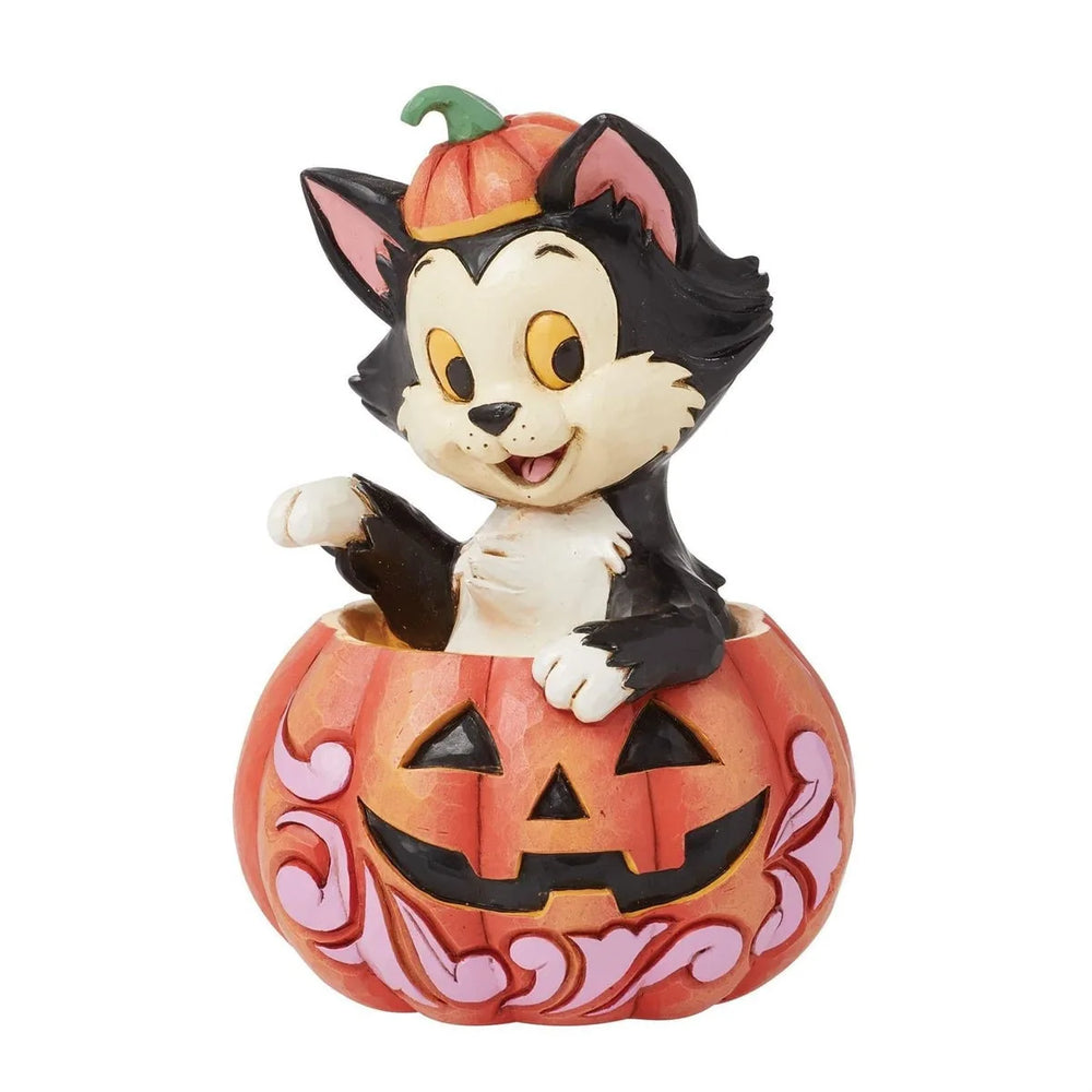 Disney Pinocchio - Figaro in Jack-O-Lantern Jim Shore