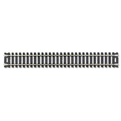 Atlas HO Code 100 Voie Droite 9 po Attaches Noires Rail Argent Nickel 1 pce