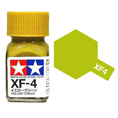 Tamiya EXF-4 Jaune-Vert Mat Bouteille Mini 10 ml (1/3 oz)