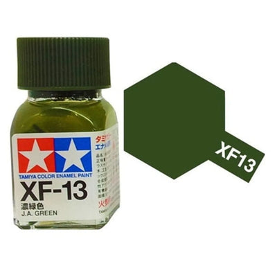 Tamiya Email EXF-13 Vert J.A. Mat Bouteille Mini 10 ml (1/3 oz)