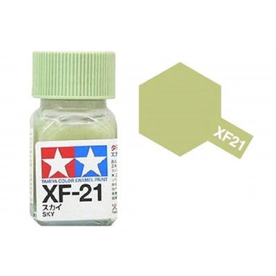 Tamiya EXF-21 Bleu Ciel Mat Bouteille Mini 10 ml (1/3 oz)