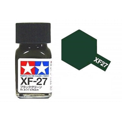 Tamiya EXF-27 Vert Noir Mat Bouteille Mini 10 ml (1/3 oz)