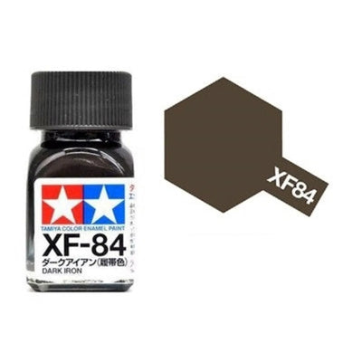Tamiya Email EXF-84 Fer Foncé Mat Mini Bouteille 10ml (1/3oz)