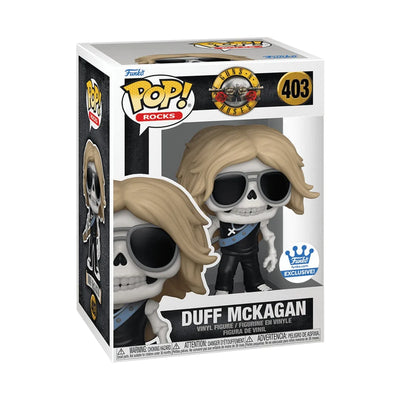 POP! Guns N' Roses - Duff McKagan (Squelette) Exclusivité Funko