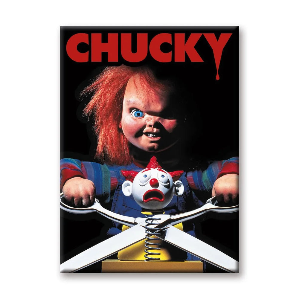 Child's Play - Chucky with Scissors Magnet