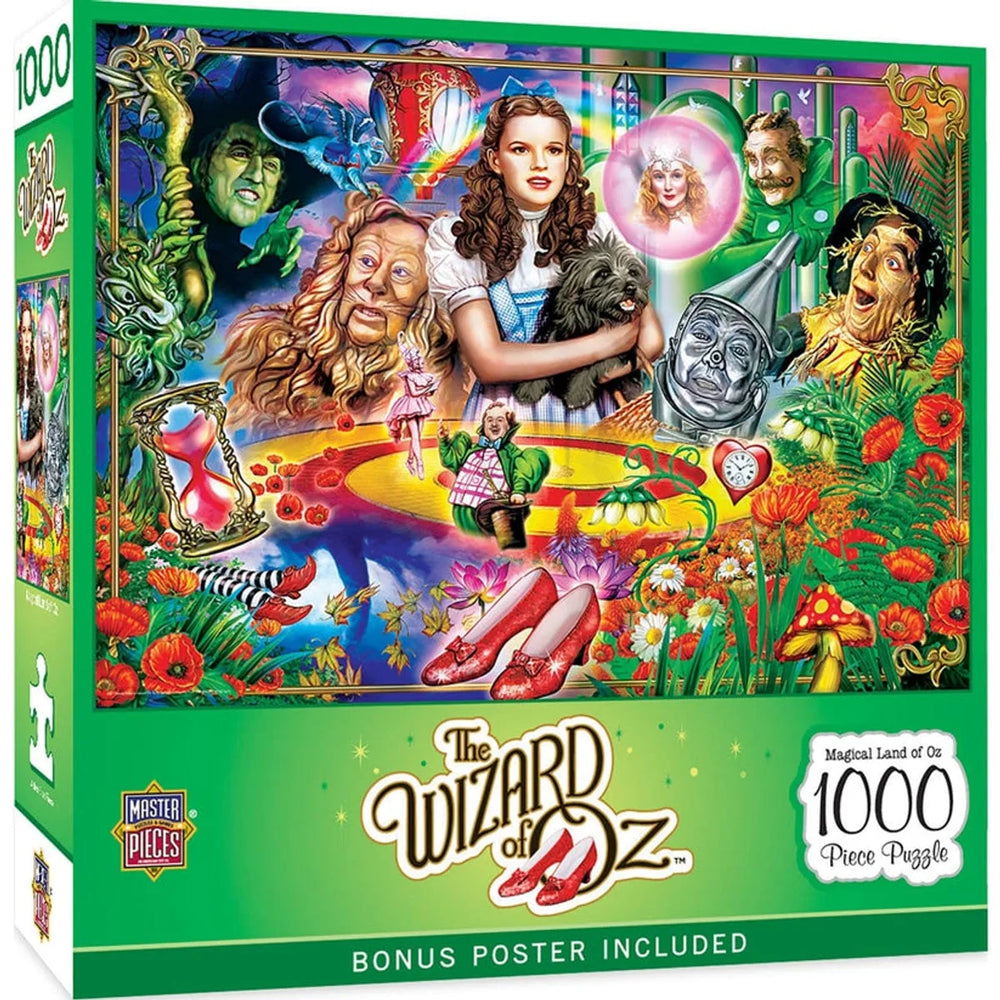 Le Magicien d'Oz - Le Pays Magique d'Oz Casse-tête de 1000 pièces