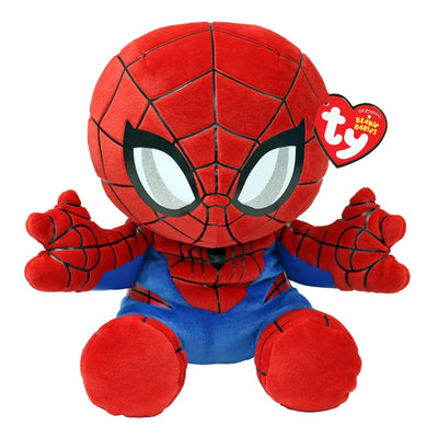 Peluche Ty Marvel Spider-Man souple de 13 po