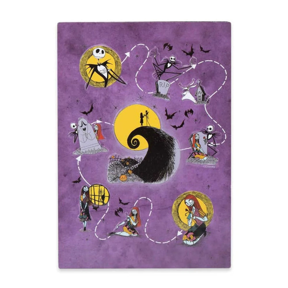 Disney L'Étrange Noël de Monsieur Jack - Carte de Hauntreville Aimant Métallique