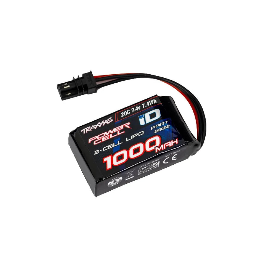 Traxxas 2S 7.4V 1000mAh 20C LiPo Battery (TRX-4M)