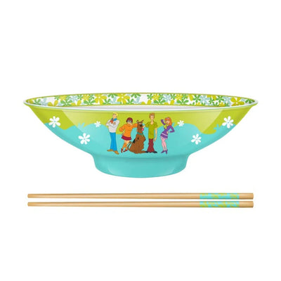 Bol à ramen Scooby Doo Gang Motif Floral 30 oz en céramique