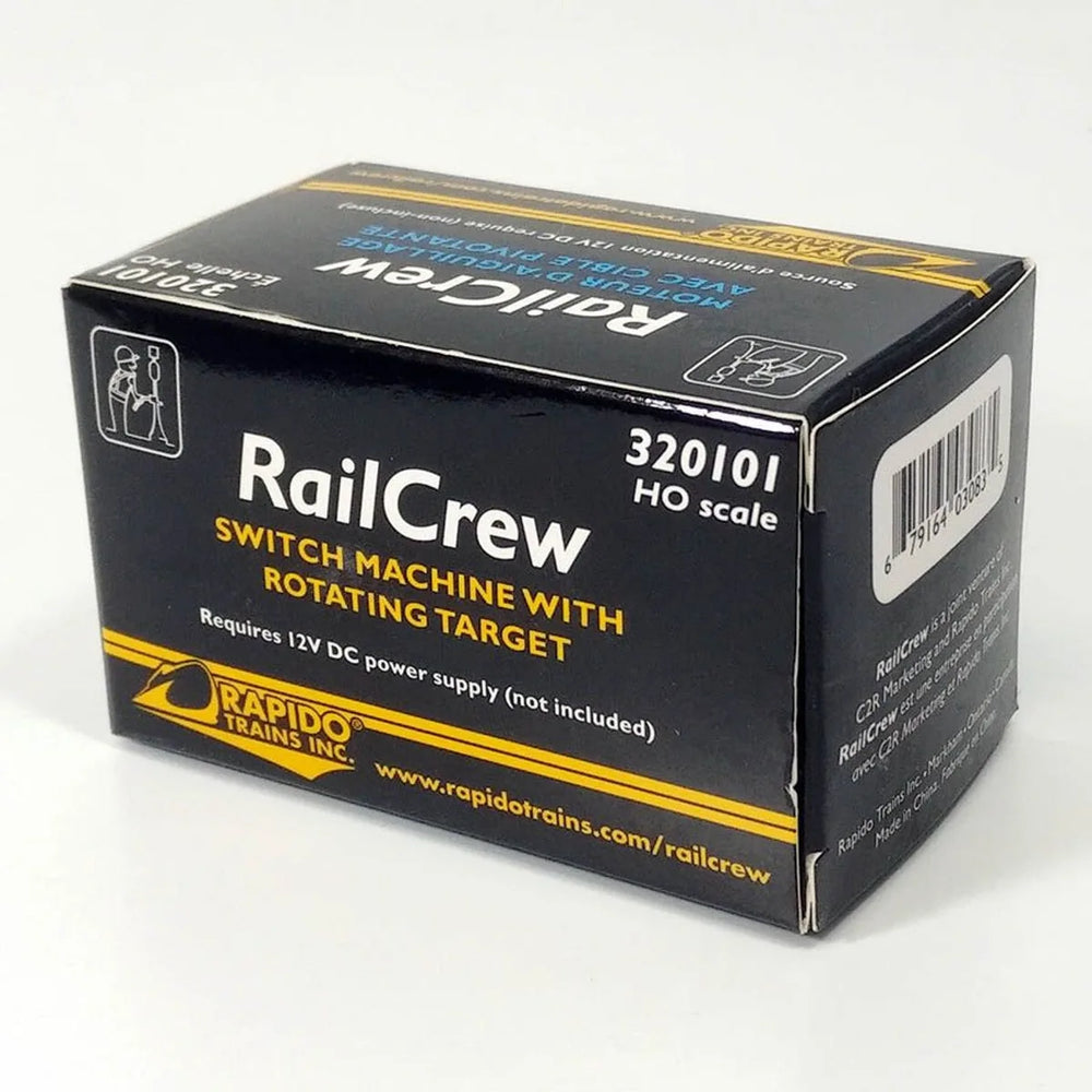 Machine d'aiguillage Rapido RailCrew avec manivelle d'opération - Simple